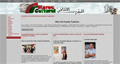 Desktop Screenshot of marocculturel.com